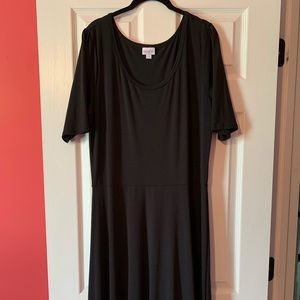 Solid Black LuLaRoe 3XL Ana